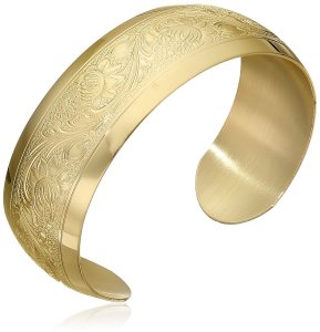 Gold Embossed Cuff