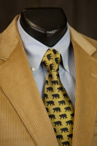 Buffalo Jackson Black Bear Tie